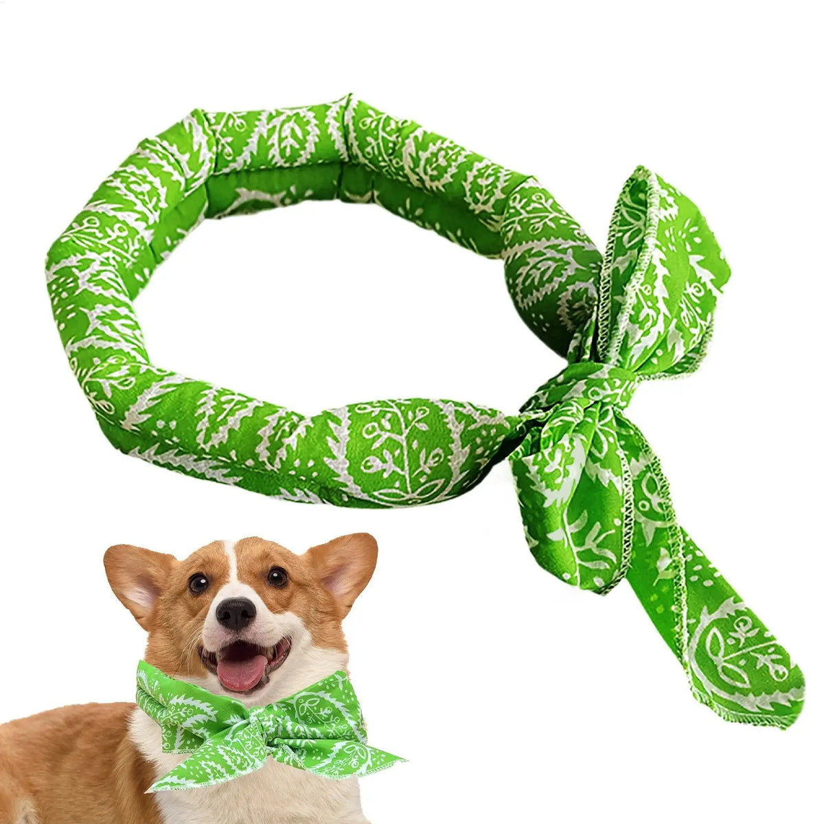 Pet Cooling Bandana Scarf for Dogs & Cats – Reusable Pet Cooling Bandana PLUSH