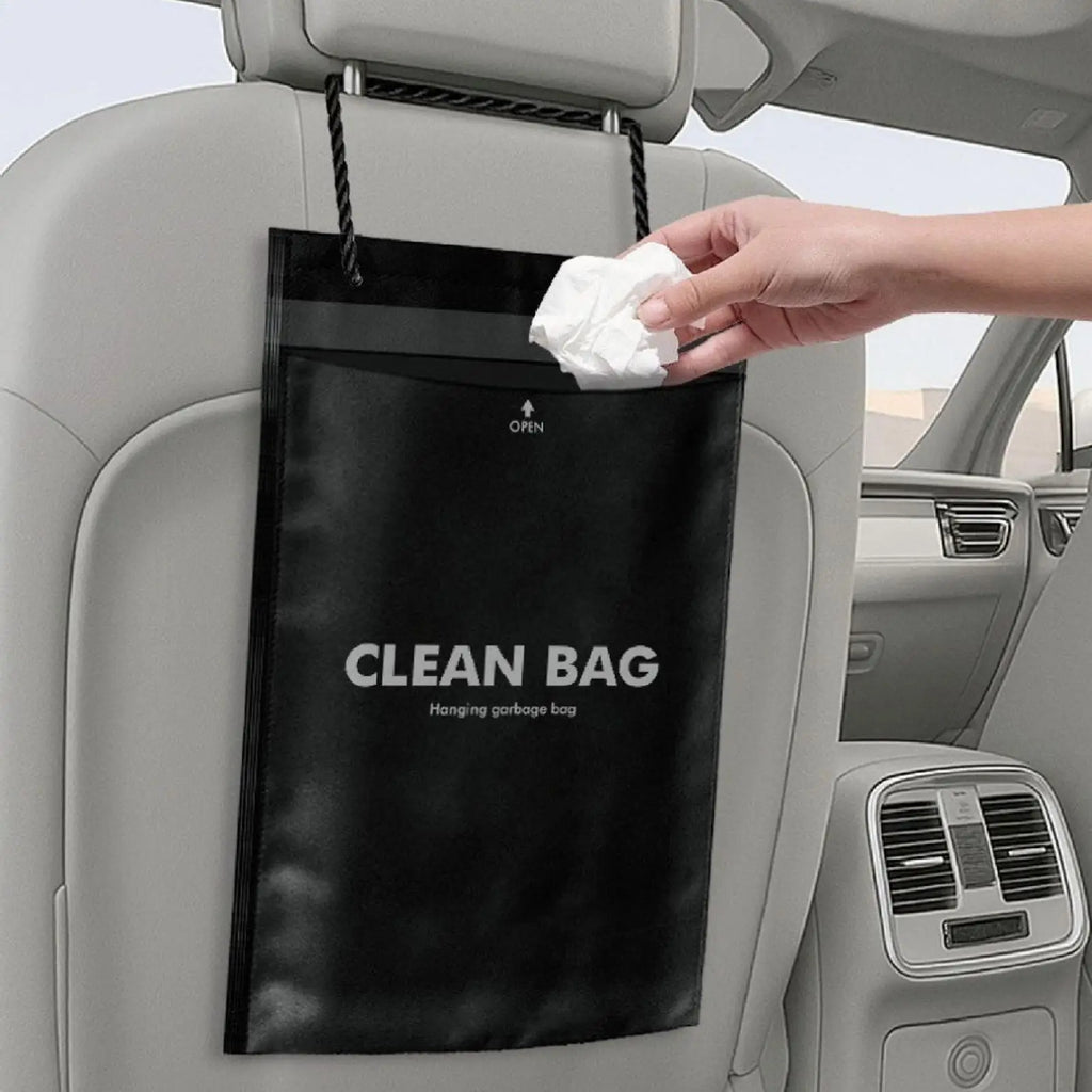 50pcs Disposable Hanging Car Trash Bags – Universal Vehicle Bin Car Trash Bags PLUSH