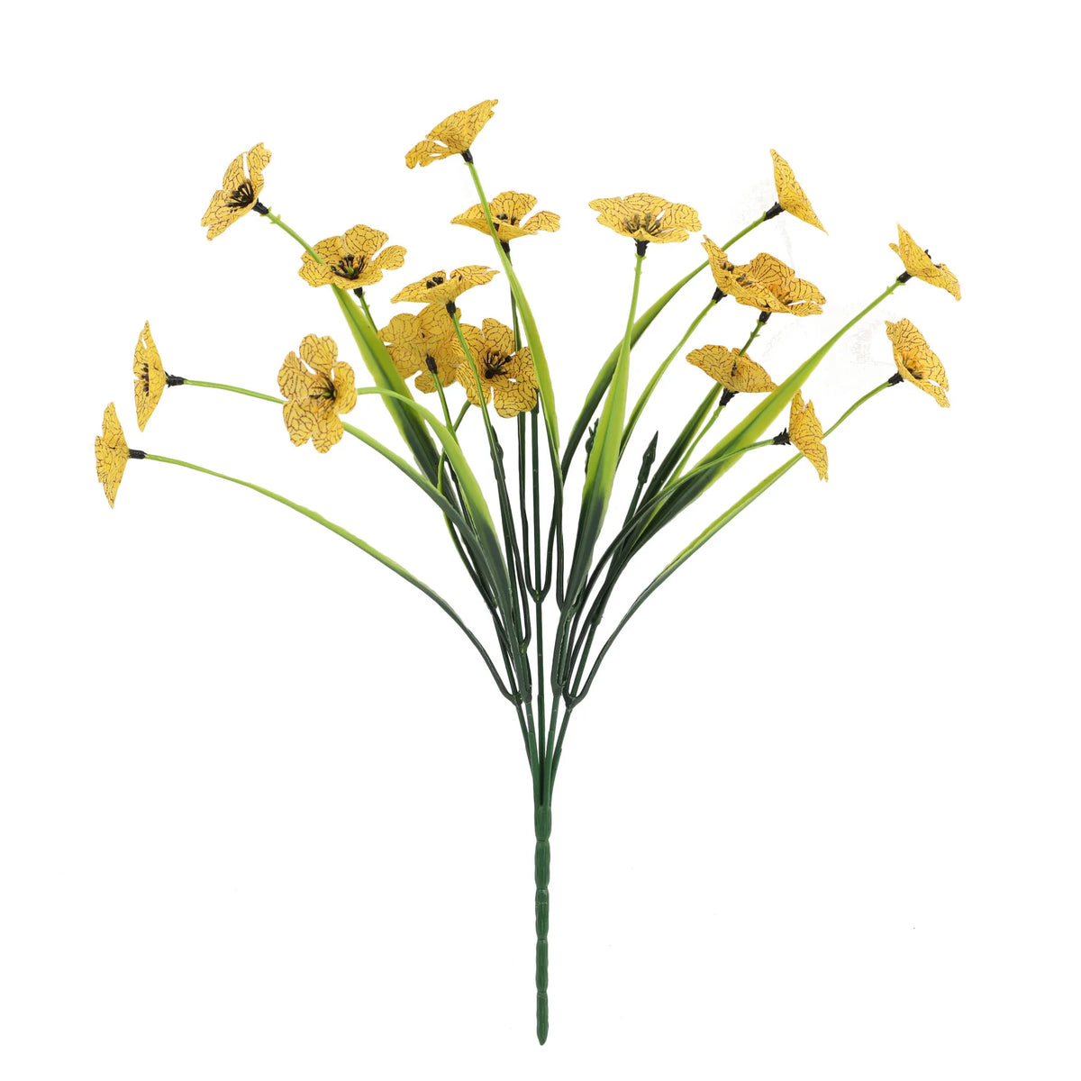 Purple UV-Resistant Artificial Orchid Flowers for Outdoor Decor Artificial Flowers PLUSH