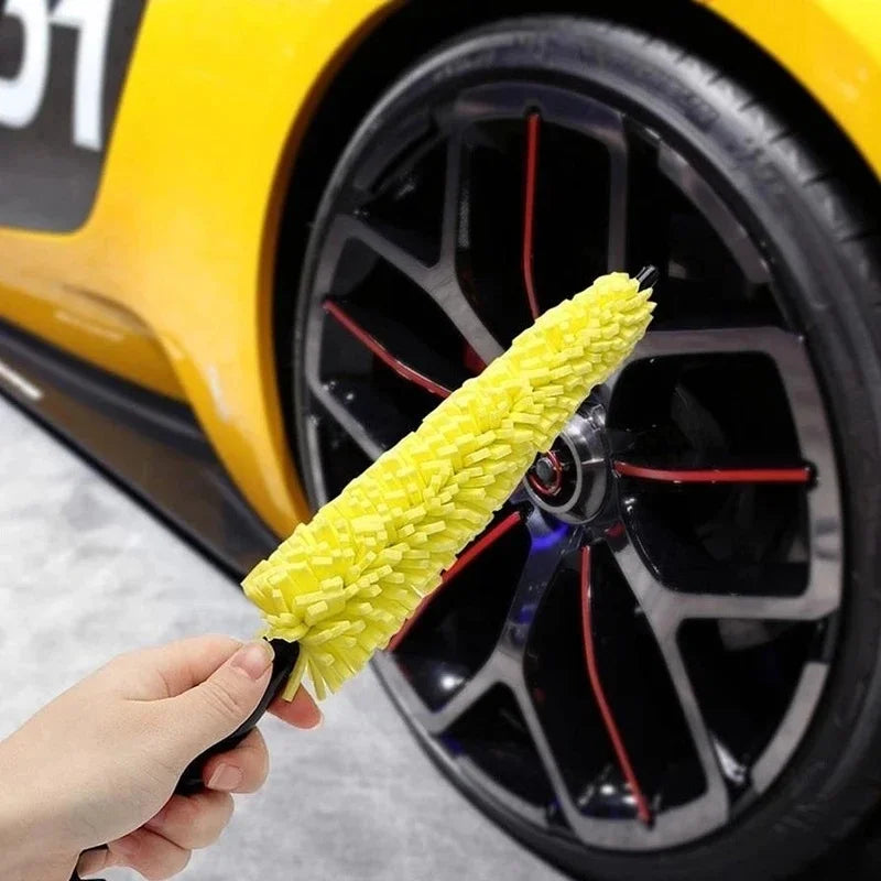 Tire Rim Cleaning Tool – Car Wheel Brush Cleaner Wheel Cleaning Brush PLUSH Default Title