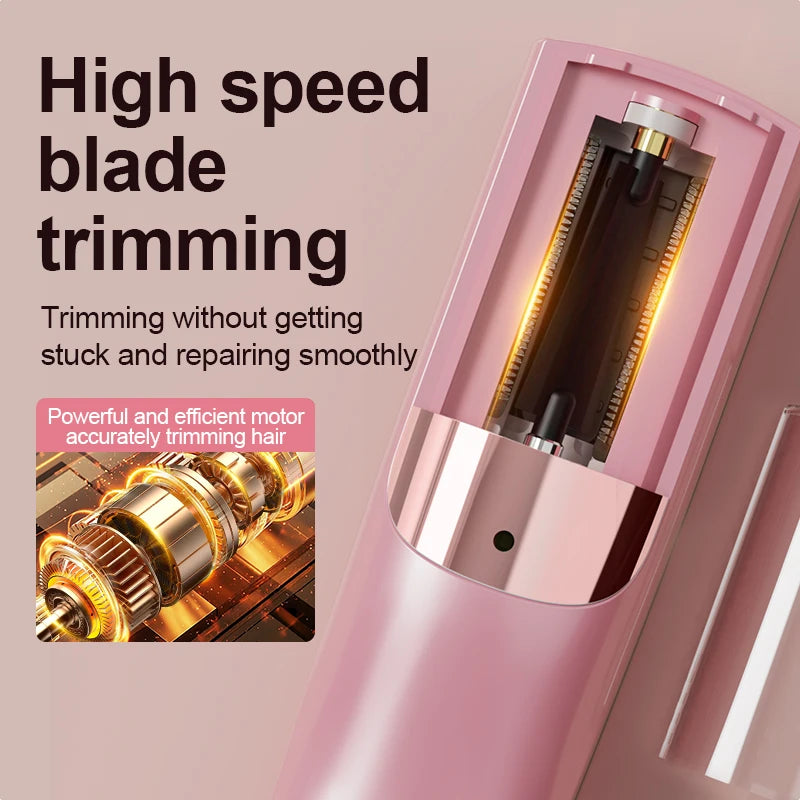 PLUSH Cordless Automatic Split End Hair Trimmer for Women Split End Hair Trimmer PLUSH