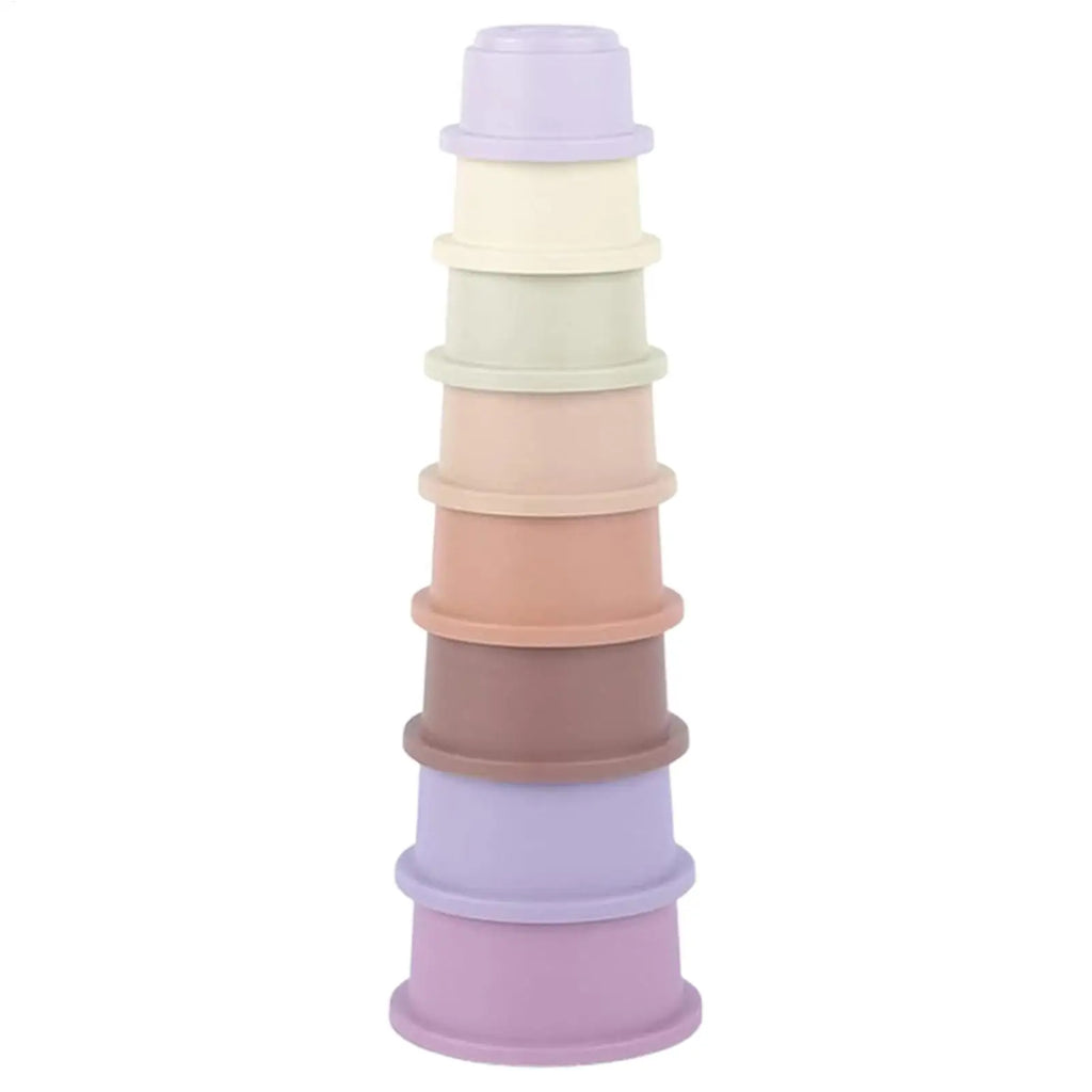 8-Piece Stacking Cups Toy Set for Rabbits & Small Pets Small Pet Toy Set PLUSH