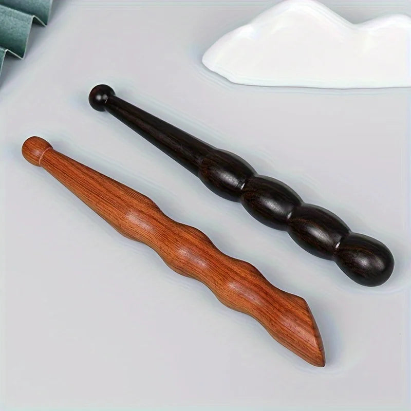 Sandalwood Massage Stick – Acupoint Scraping & Body Tool Body Massage Tool PLUSH