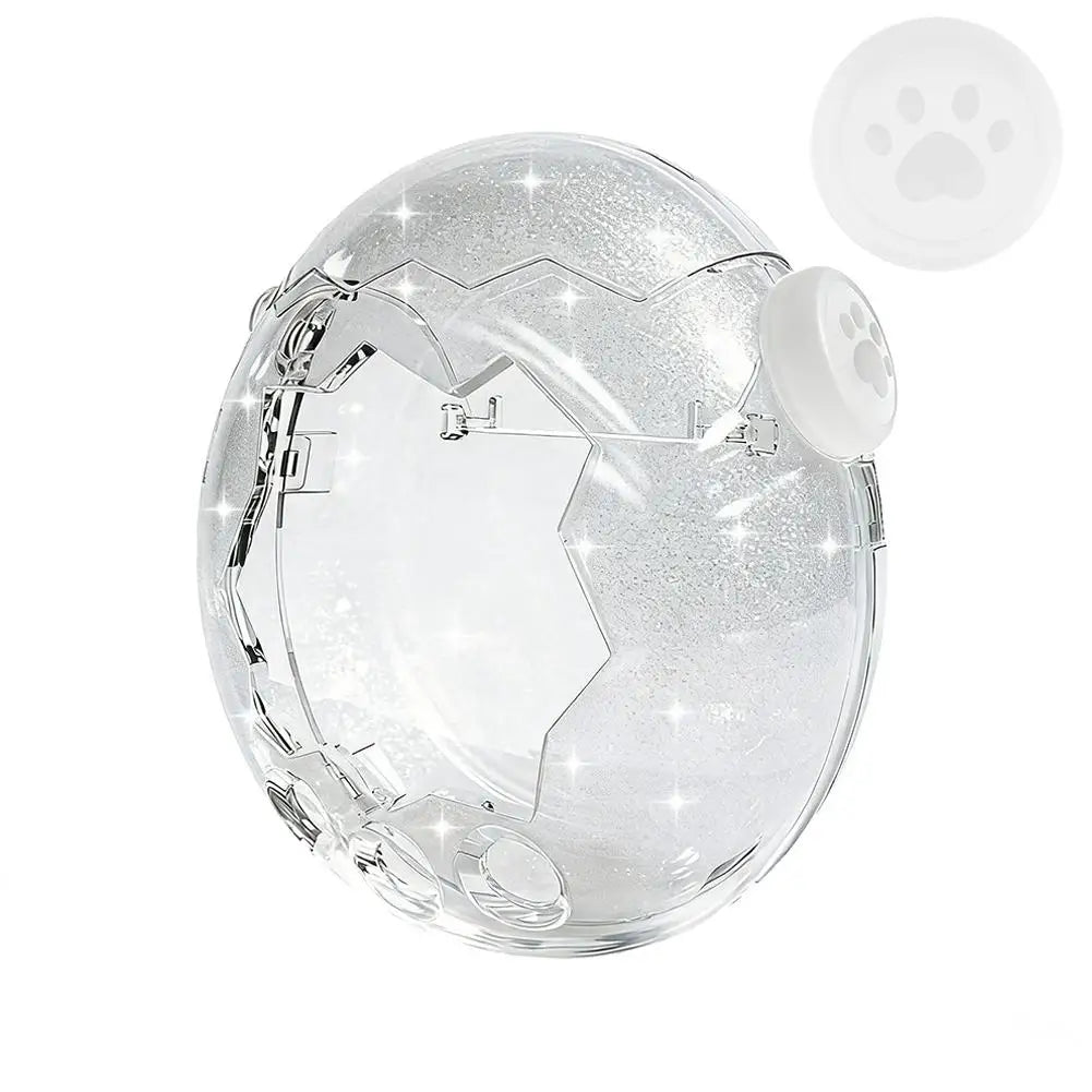 Tamagotchi Paradise Clear Protective Case with Button Caps Virtual Pet Accessory PLUSH B