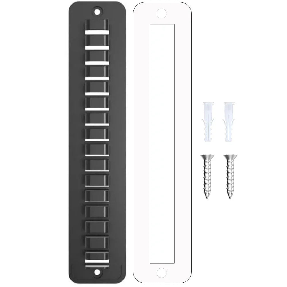 Wall Hat Rack Organizer – Holds 16 Baseball Caps Hat Rack Organizer PLUSH black