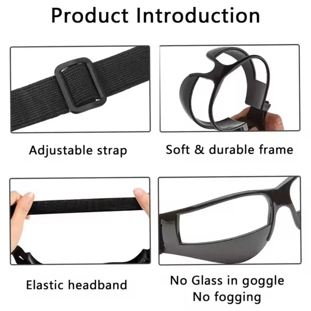Basketball Dribbling Training Goggles – Adjustable Youth Basketball Training Goggles PLUSH