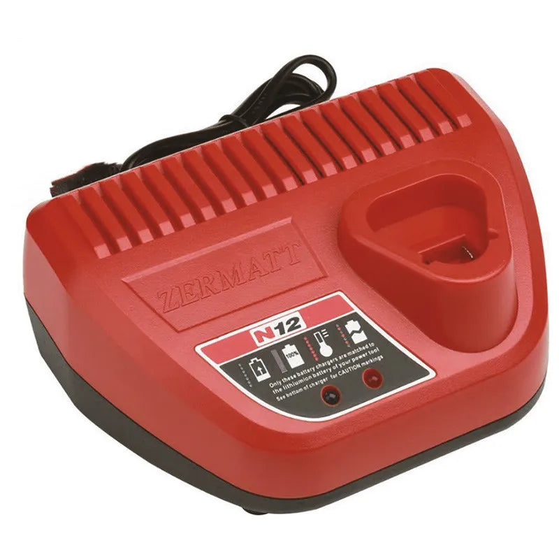 ZWINCKY Milwaukee 12V 14.4V 18V Li-ion Battery Charger Battery Charger PLUSH N12 EU plug China Mainland