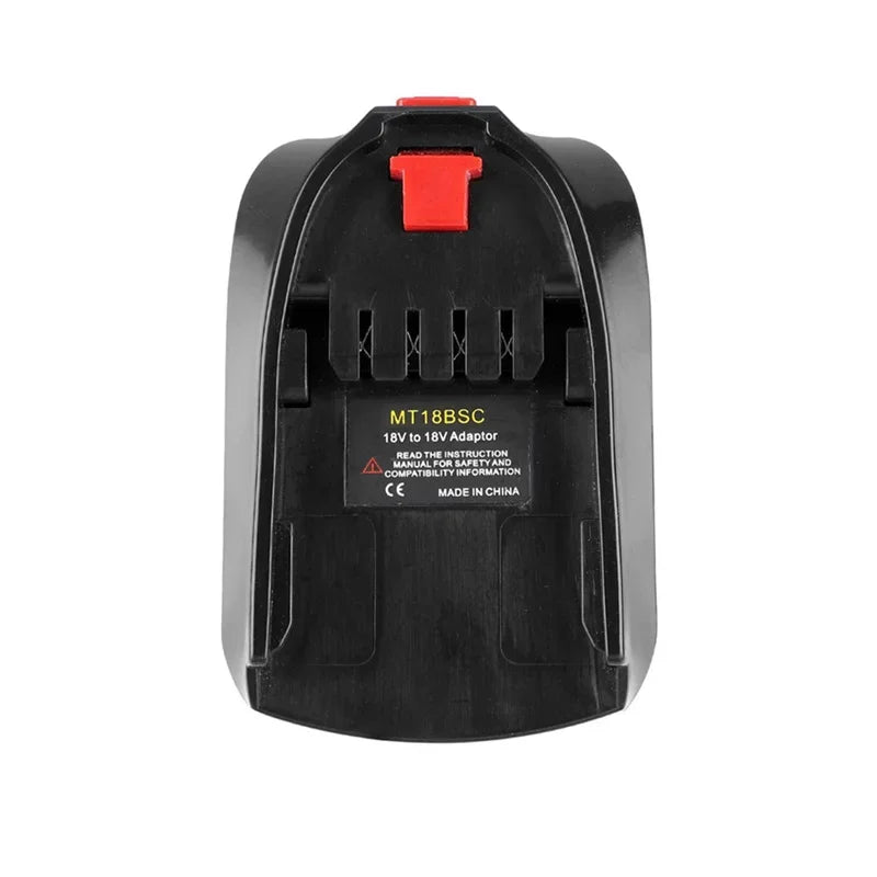 MT18BSC Adapter: Makita 18V Battery to Bosch Cordless Tools Battery Adapter PLUSH