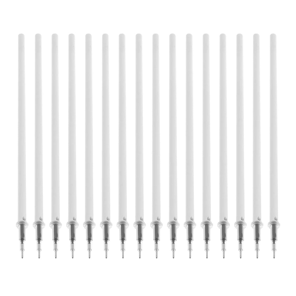 100pcs Black Gel Pen Refills 0.5mm Fine Point – Smooth Ink Gel Pen Refills PLUSH