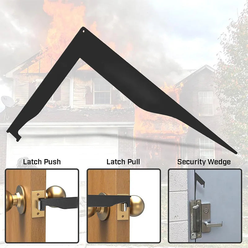 Stainless Steel Firefighter Pry Tool – Multi-Purpose Door Access Firefighter Pry Tool PLUSH