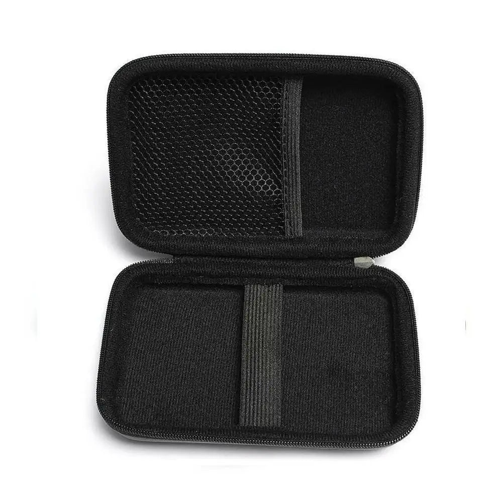 EVA Travel Storage Bag for Hard Drive, Earphones & Cables Travel Storage Pouch PLUSH