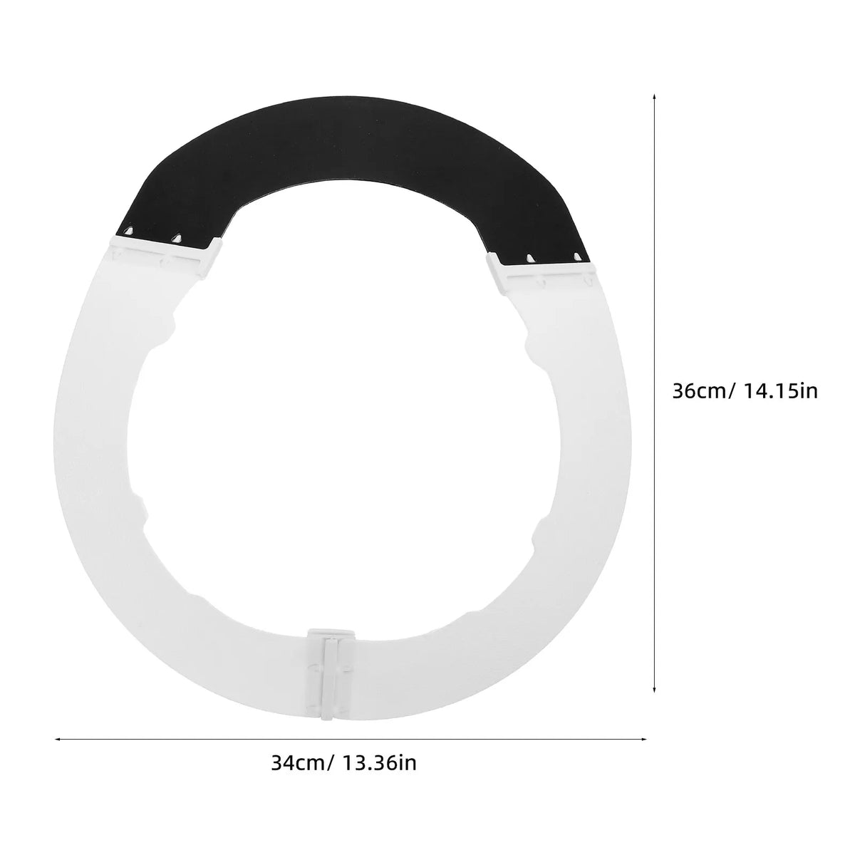 Hard Hat Sun Shade Full Brim Visor Attachment – Outdoor Safety Hard Hat Accessory PLUSH