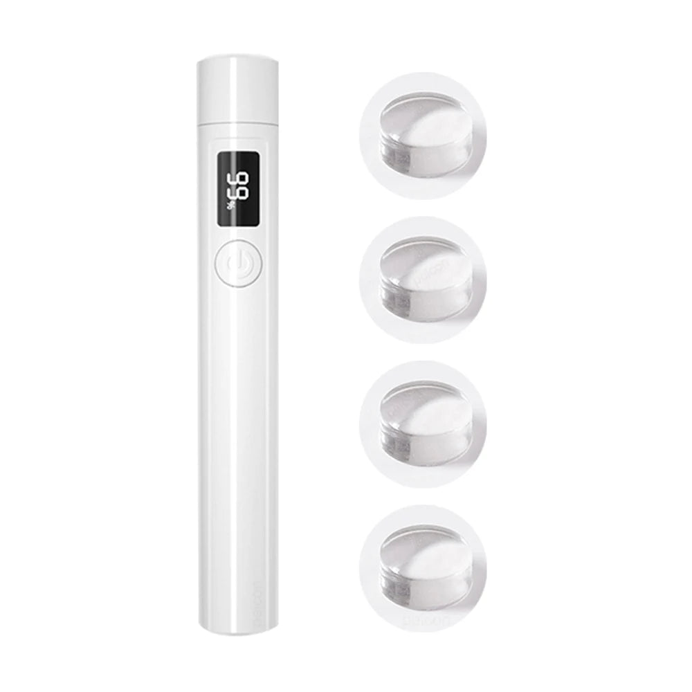 Mini UV LED Nail Lamp – Portable Gel Nail Curing Light 3W UV Nail Curing Lamp PLUSH white