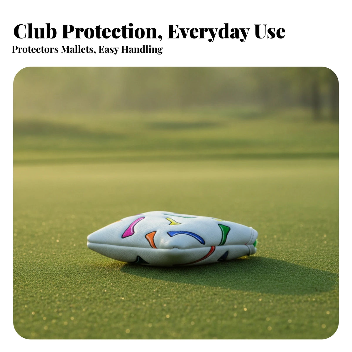 Golf Club Head Cover | Soft Lining, Snug Fit, Travel-Ready Golf Club Head Cover PLUSH