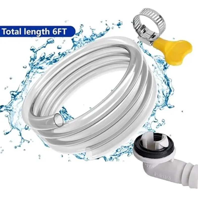 Portable AC Drain Hose Kit 3FT & 6FT | Air Conditioner Drain AC Drain Hose Kit PLUSH A2