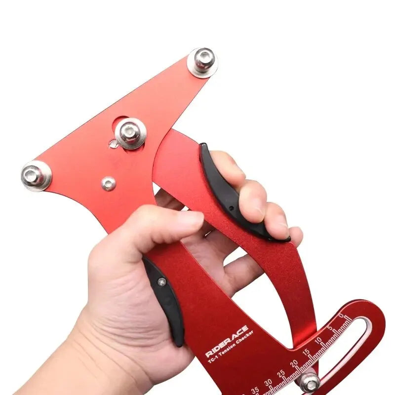 RIDERACE CNC Bicycle Spoke Tension Meter – Wheel Builder Tool Spoke Tension Meter PLUSH