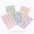 Rhinestone Butterfly Face Stickers – Sparkly Decals 5 Sheets Face & Body Stickers PLUSH 5 sheets
