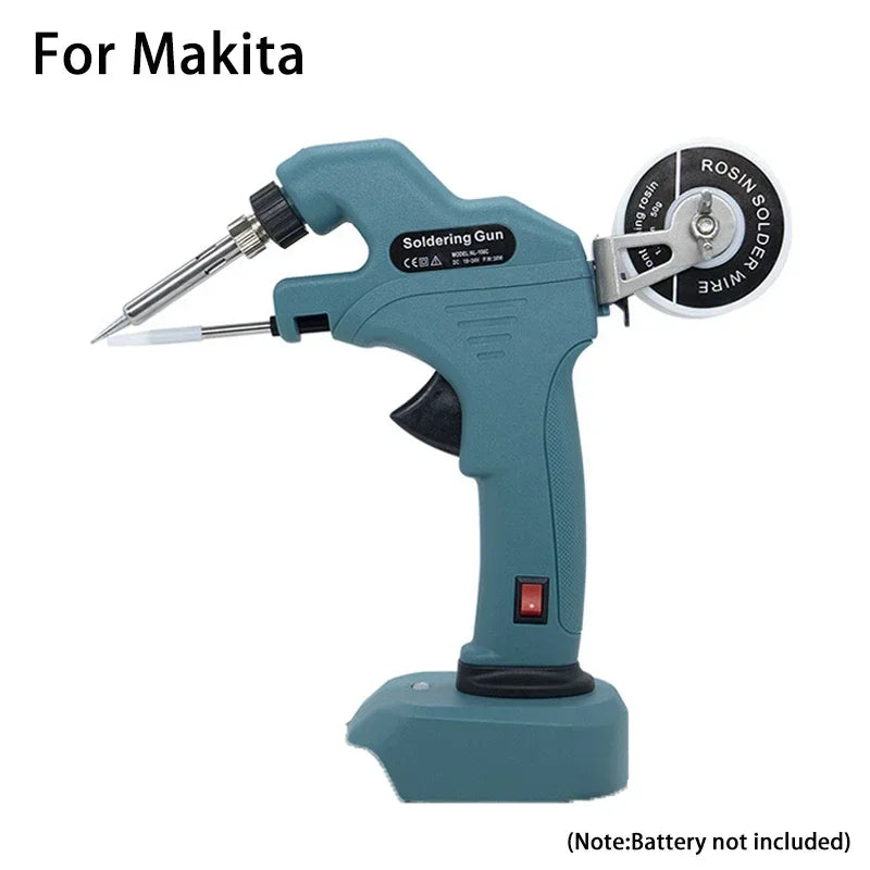 ZWINCKY Cordless Soldering Iron Gun for 18V Li-Ion Battery Cordless Soldering Iron PLUSH For Makita 1 China Mainland
