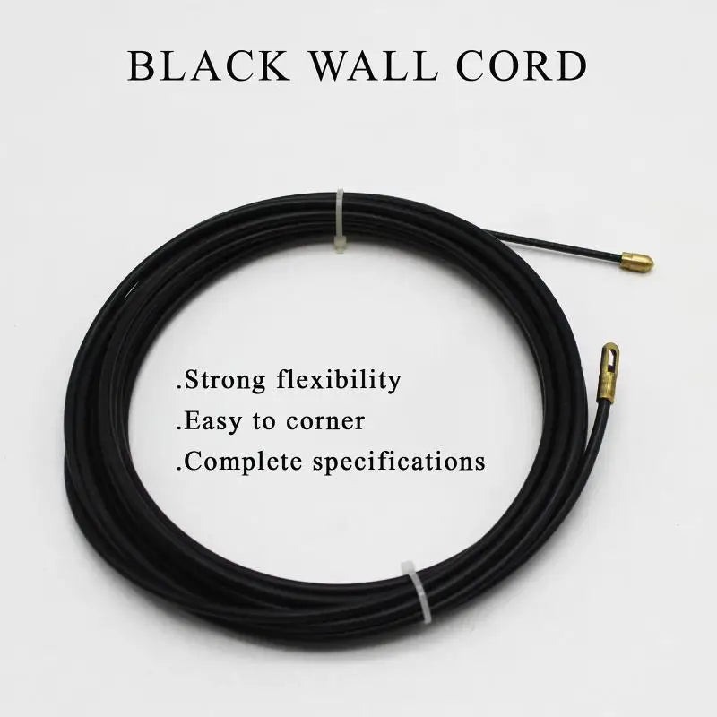 Nylon Cable Puller Spring Tape 5–30M | Flexible Wire Lead Tool Cable Puller Fish Tape PLUSH