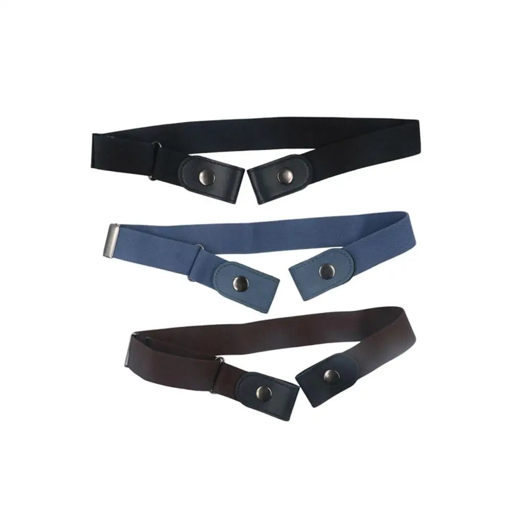 Women's Buckle-Free Elastic Invisible Belt – No-Hole Design Elastic Fashion Belt PLUSH
