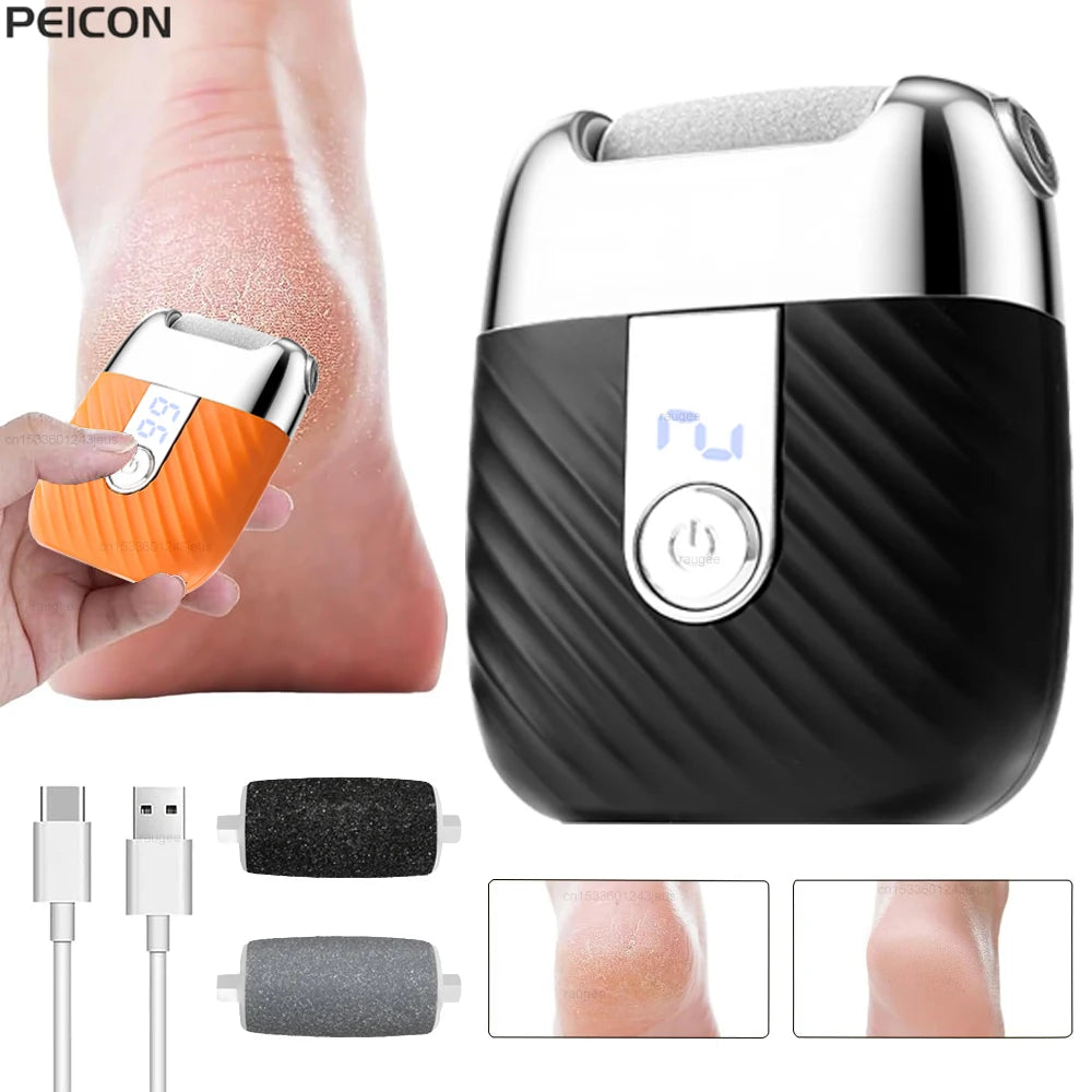 Raugee Electric Callus Remover – Rechargeable Foot File Electric Callus Remover PLUSH