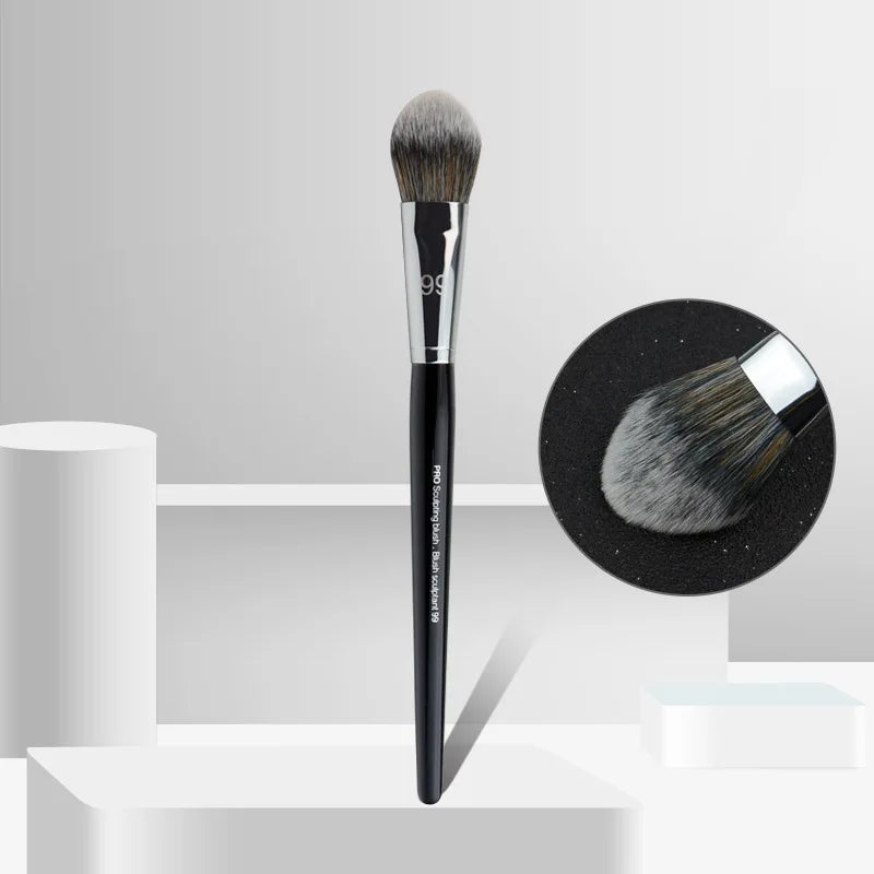 SPE #99 Pro Bronzer Blush Sculpting Brush – Soft Synthetic Makeup Brush PLUSH