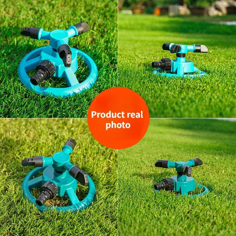 360° Auto-Rotating Garden Sprinkler Nozzle – Adjustable Spray Garden Sprinkler Nozzle PLUSH