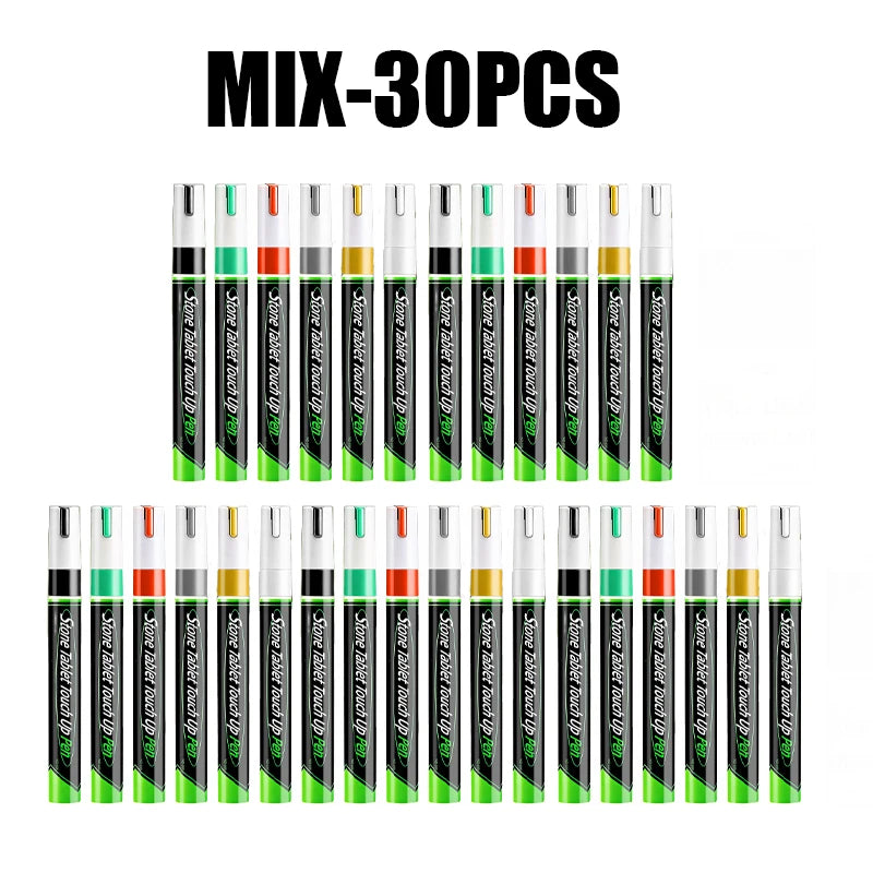 Pet Tombstone Touch-Up Paint Pen – Waterproof Metal Lettering Touch-Up Paint Pen PLUSH MIX 30PCS