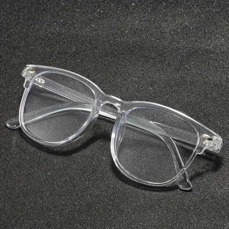 Anti-Blue Light Glasses – Oval Full-Rim Lightweight PC Frame Blue Light Glasses PLUSH