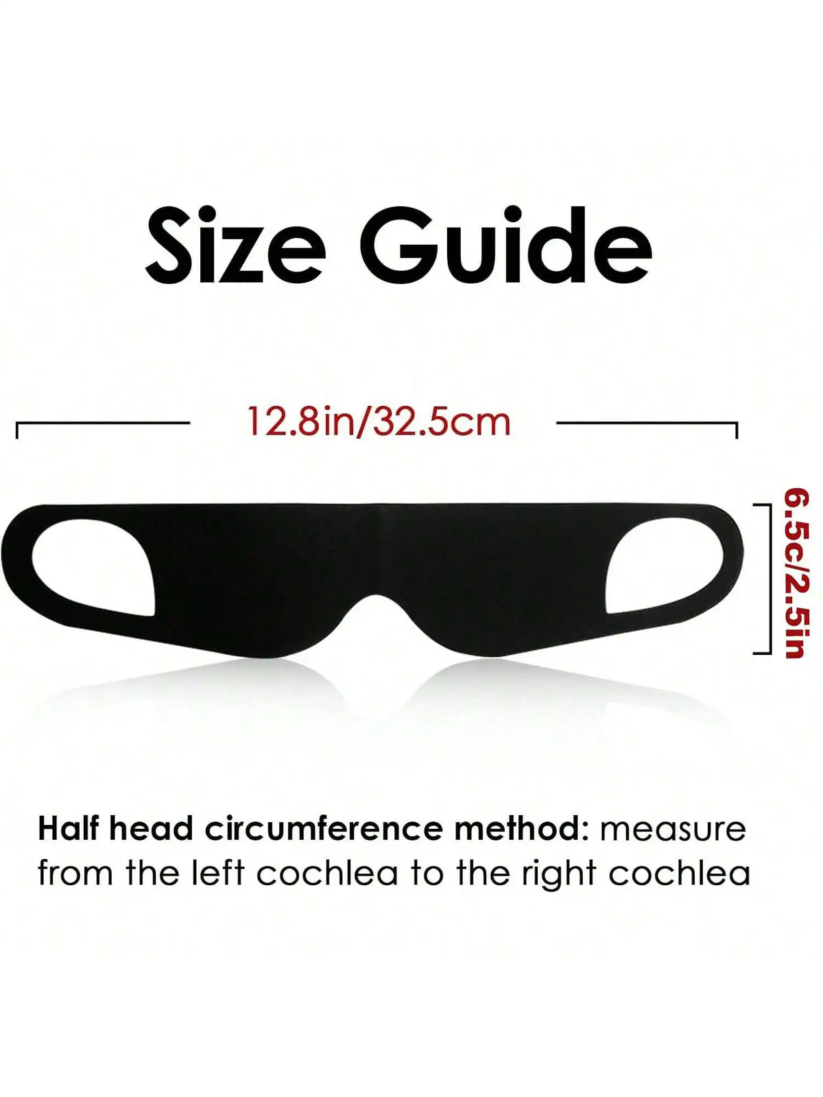 Zero Pressure Sleep Mask – Breathable Ice Silk Blockout Eye Mask Sleep Eye Mask PLUSH