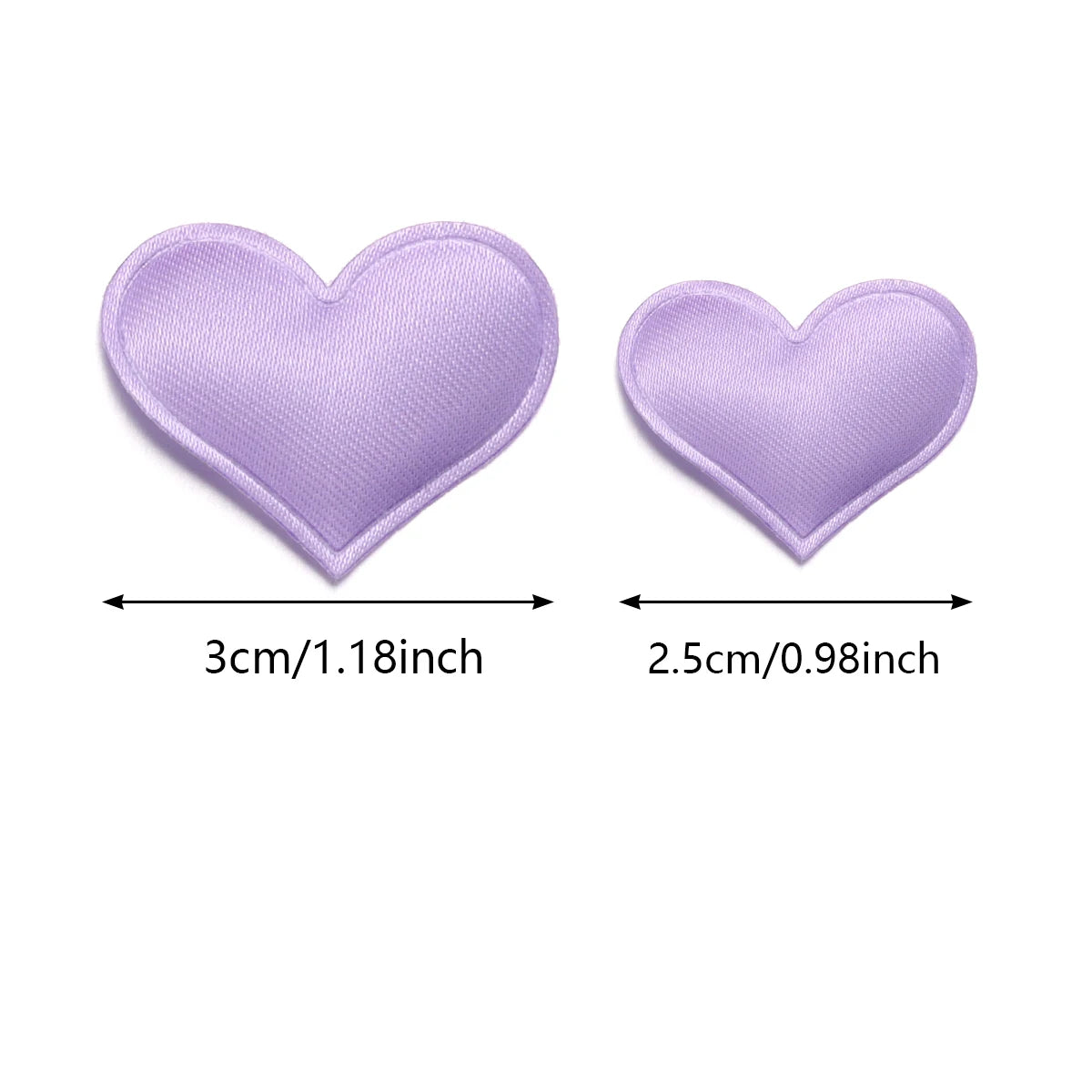Satin Heart Petals Confetti 50-100pcs – Wedding & Party Decor Wedding Party Decor PLUSH
