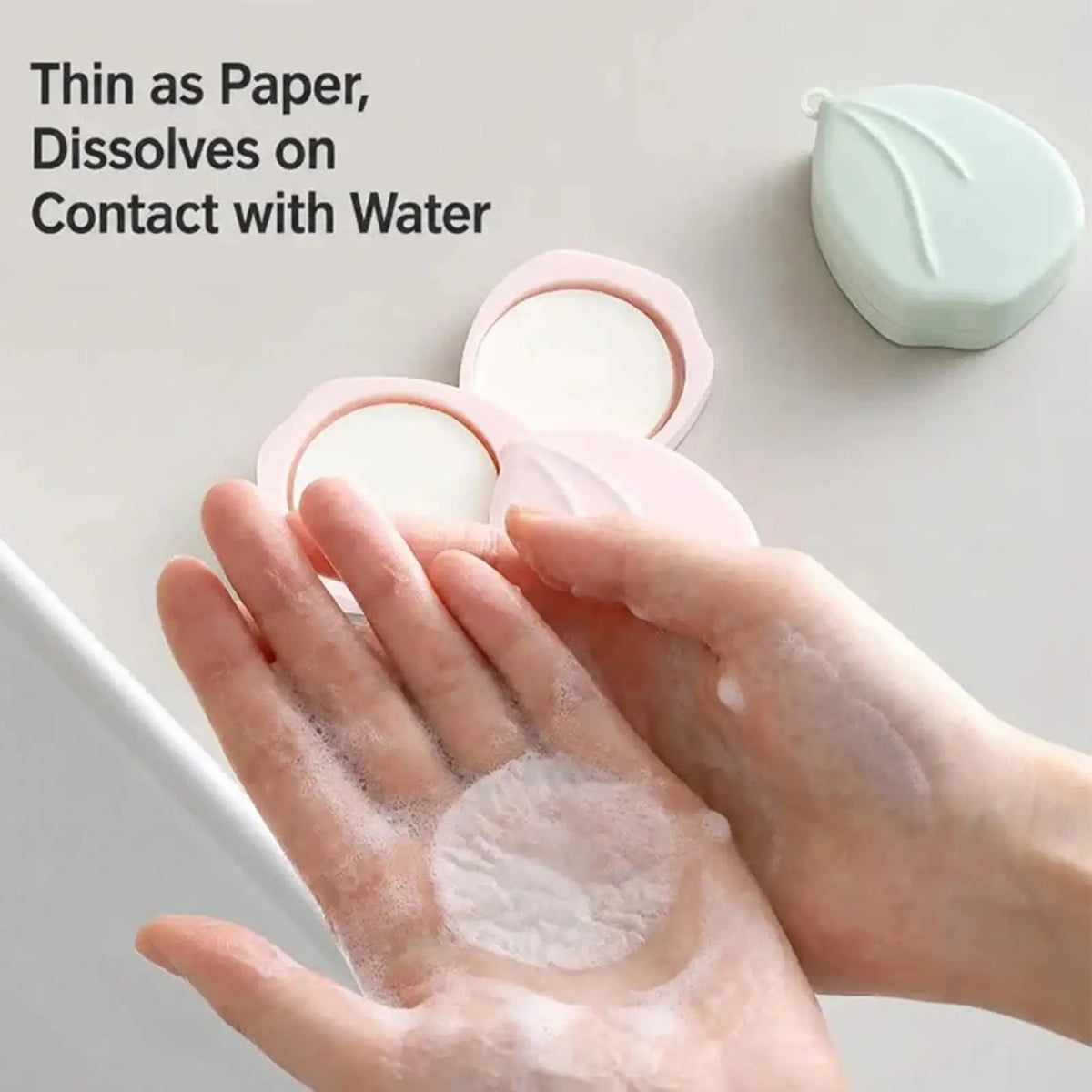 Portable Disposable Hand Soap Sheets – Travel & Camping Travel Soap Sheets PLUSH