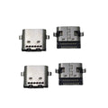 Type-C Charging Port Jack Power Connector Replacement 1/4 Pcs Laptop Charging Connector PLUSH B 4pcs