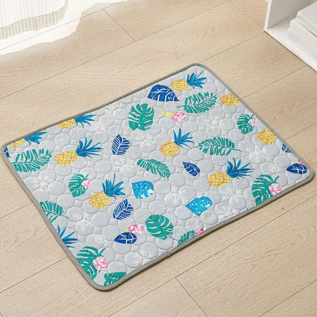 Pet Cooling Mat – Breathable Ice Silk Pad for Dogs & Cats Pet Cooling Mat PLUSH