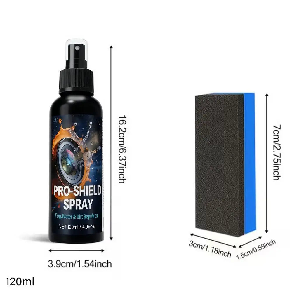 Screen & Lens Cleaner Spray Kit 120ml – Anti-Fog Formula Lens Cleaning Kit PLUSH 120ml