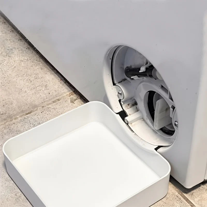 Washing Machine Drainage Tray – Stop Laundry Floor Overflow Appliance Drip Tray PLUSH