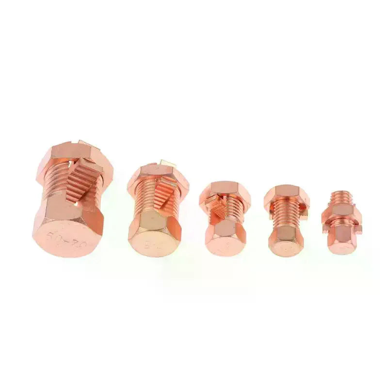 TJ Series Split Copper Bolt Connector – Anti-Corrosion Clamp Copper Bolt Connector PLUSH