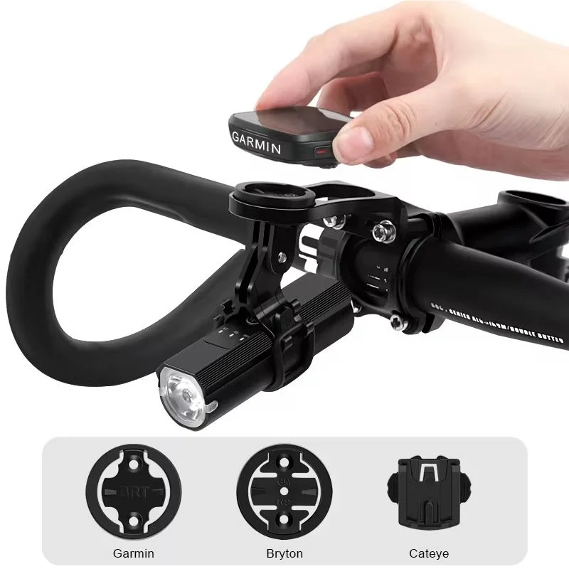 Bike Computer Handlebar Mount for Garmin, Bryton & Cateye Bike Computer Mount PLUSH