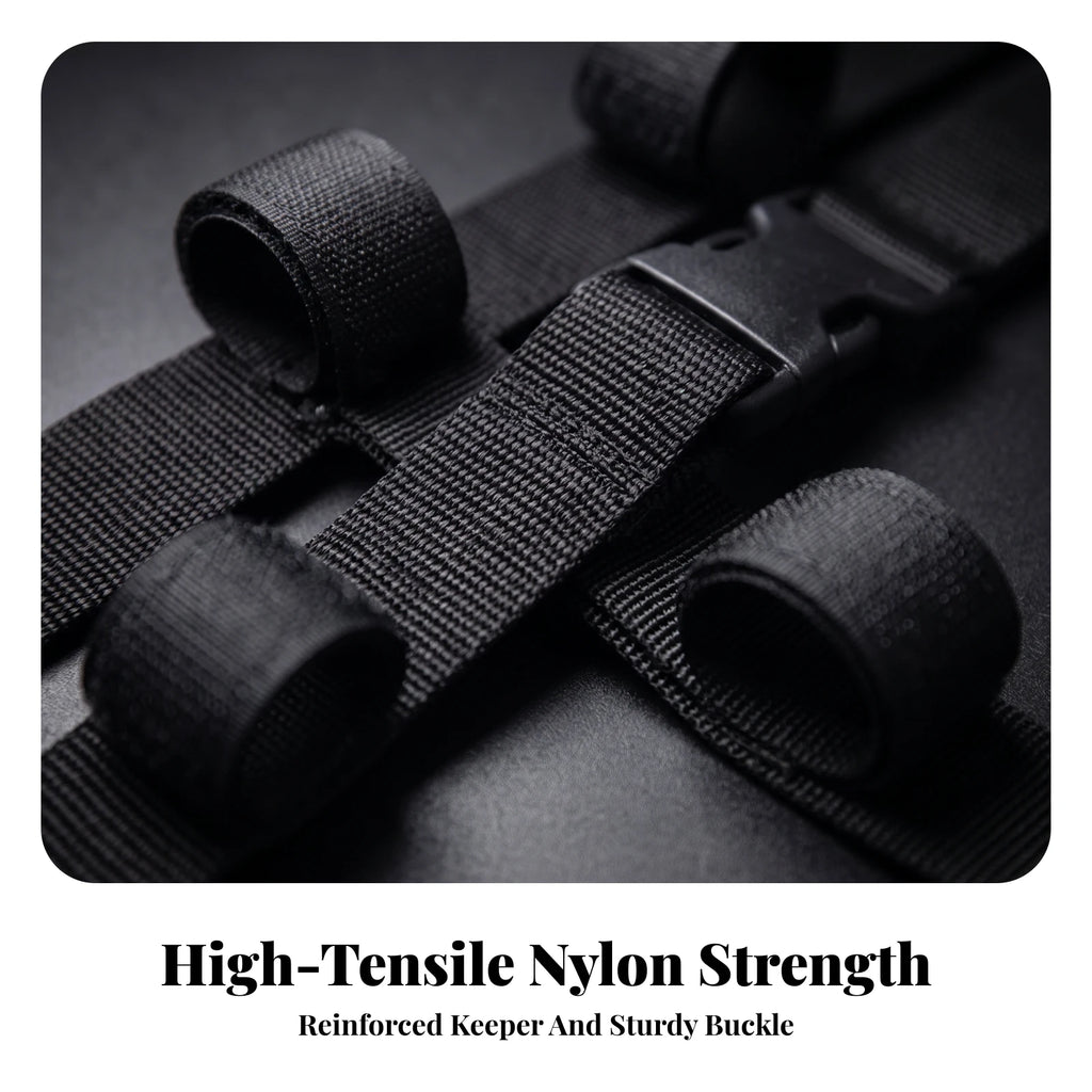 2-Pack Car Fishing Rod Straps with Buckles | Adjustable Nylon Fishing Rod Strap PLUSH Default Title
