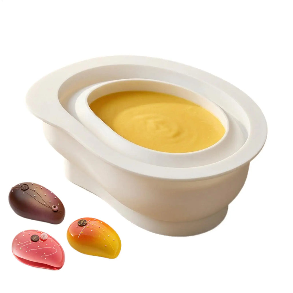 3D Mango Silicone Mold for Cake, Soap & Chocolate Making Silicone Baking Mold PLUSH