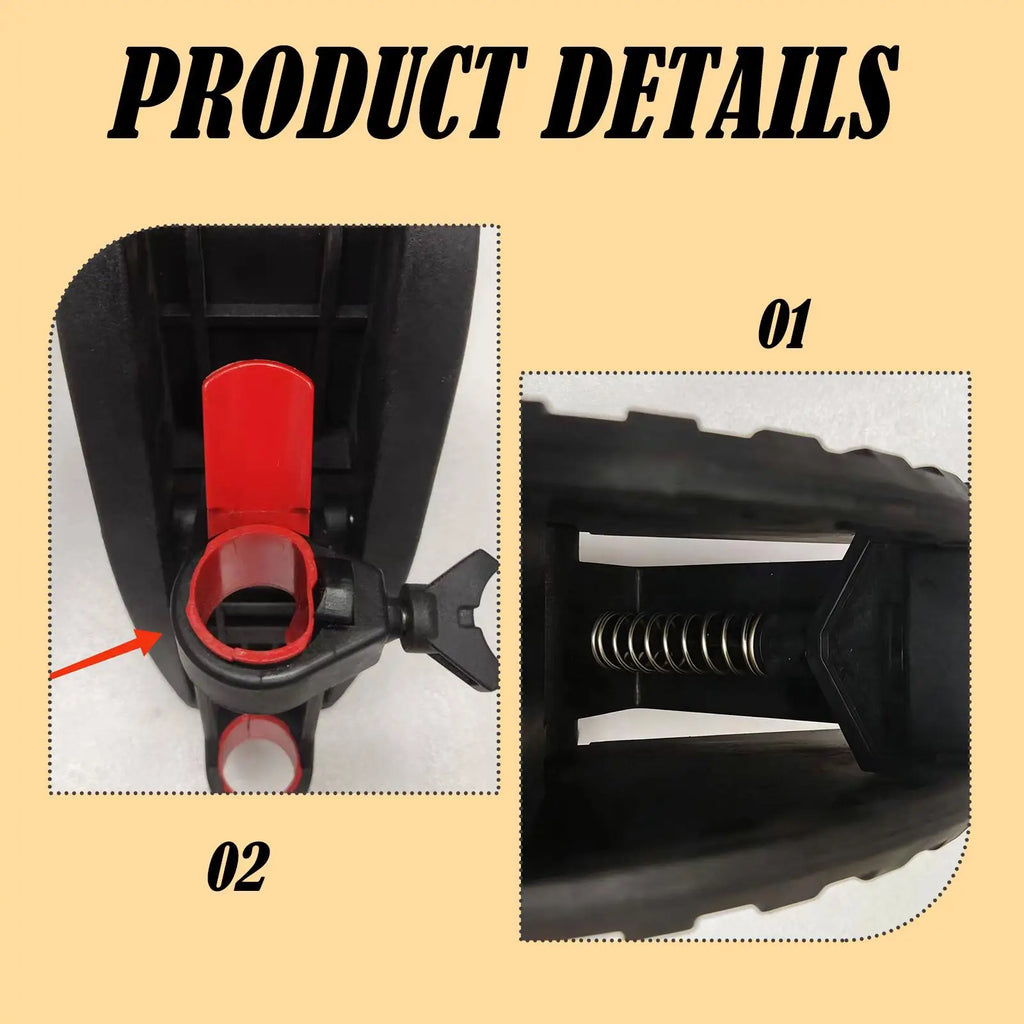 90° Adjustable Outboard Motor Bracket – Nylon Electric Thruster Outboard Motor Bracket PLUSH