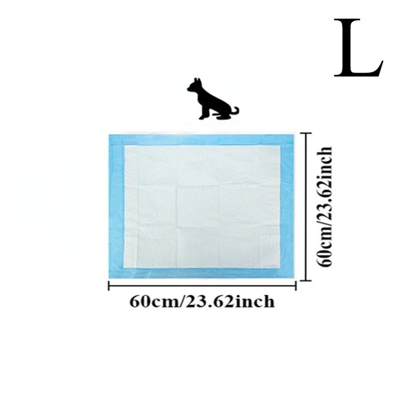 Pet Pee Pads for Dogs & Cats – Super Absorbent Training Mats Pet Training Pads PLUSH L-20PCS