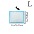 Pet Pee Pads for Dogs & Cats – Super Absorbent Training Mats Pet Training Pads PLUSH L-20PCS