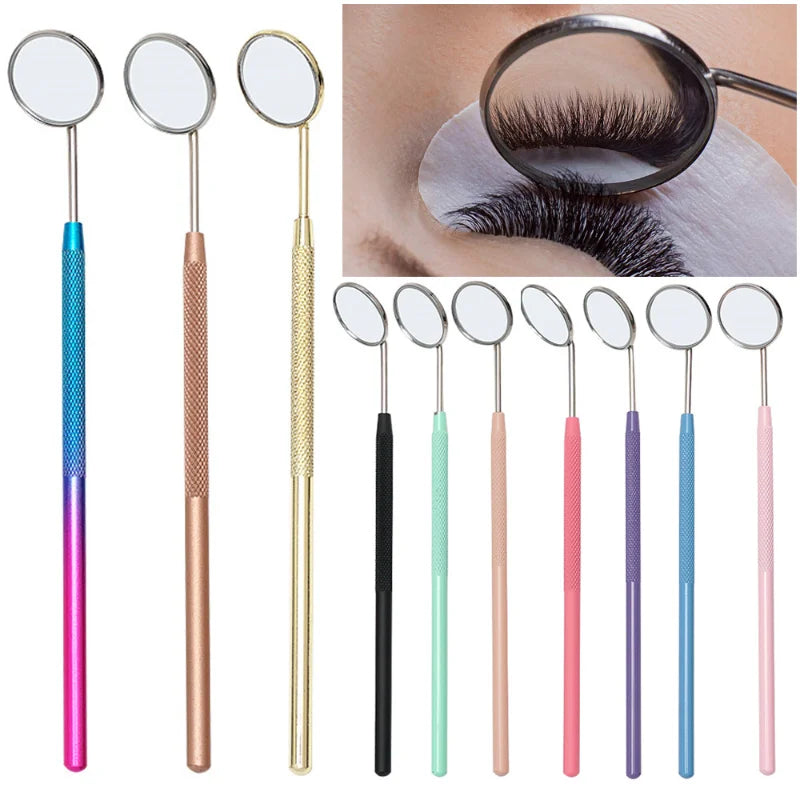 Dental Inspection Mirror – Oral Check & Eyelash Extension Dental Inspection Mirror PLUSH