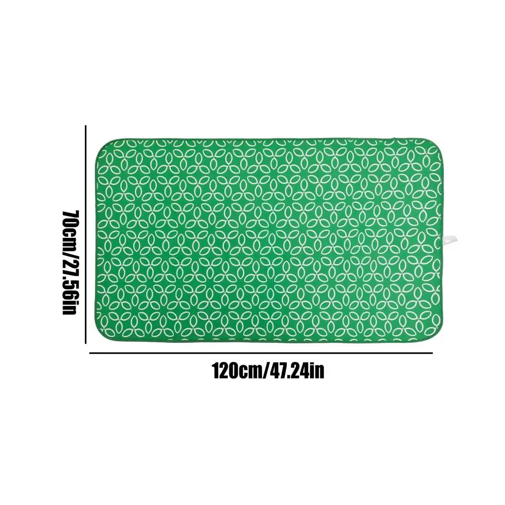 Portable Heat Resistant Ironing Mat – Waterproof Non-Slip Ironing Mat PLUSH 70x120cm