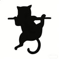 Black Cat Bookmark – Cute Gift for Students & Teachers Novelty Bookmark PLUSH black