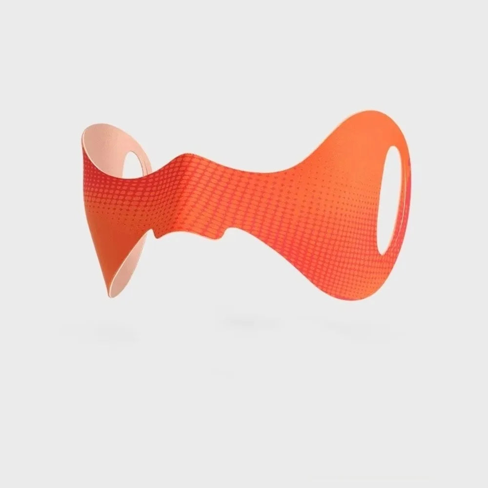 Winter Ski Nose Patch – Windproof Warm Outdoor Face Cover Winter Face Mask PLUSH Orange
