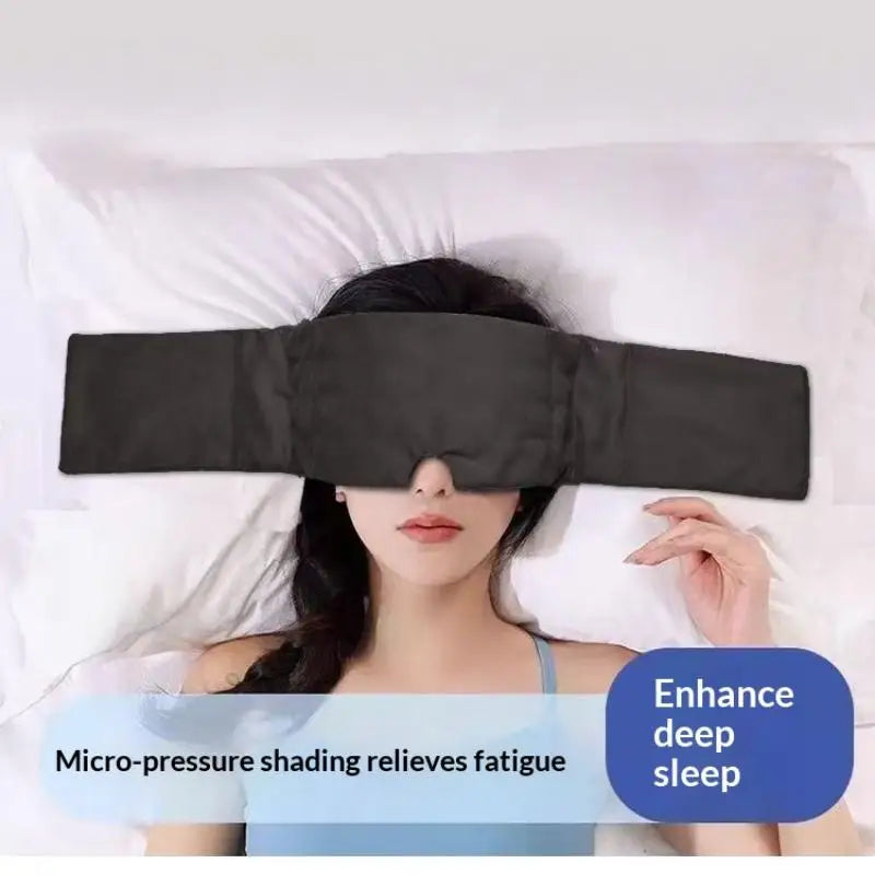 Weighted Gravity Eye Mask – Light-Blocking Sleep Mask for Men & Women Weighted Sleep Mask PLUSH A1