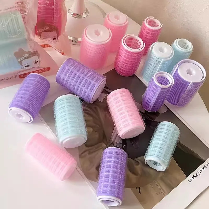 Self-Adhesive Magic Hair Roller – DIY Heatless Curl Tool Hair Roller PLUSH