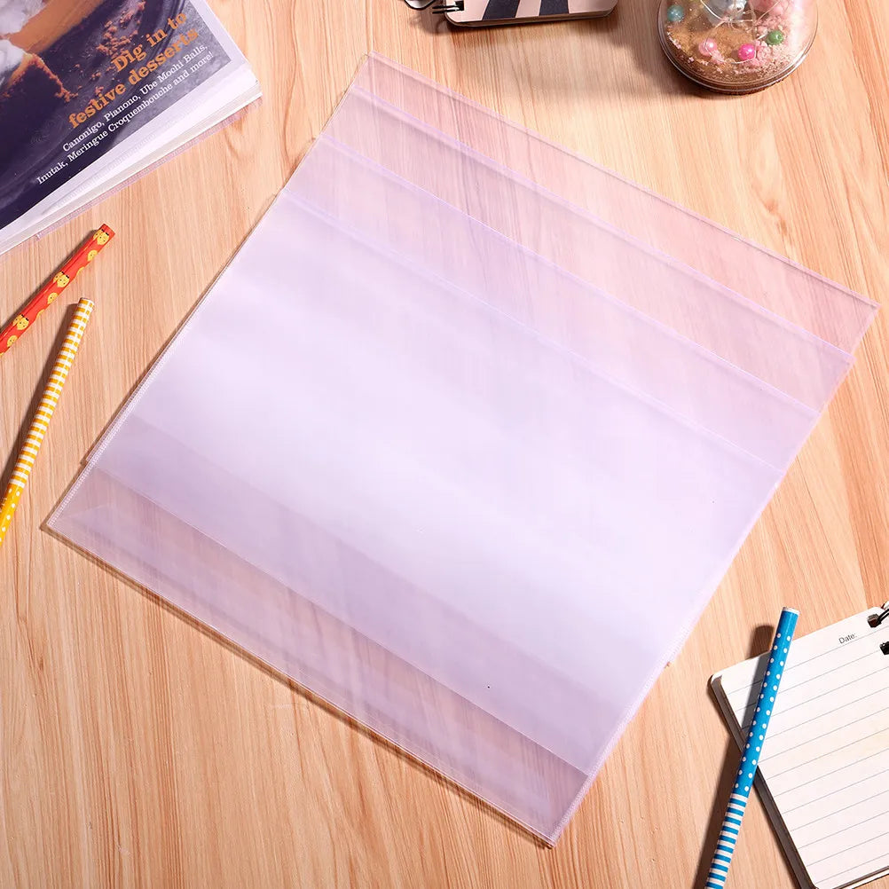20pcs Clear Waterproof Plastic Book Cover Sleeves for Books Book Cover Sleeves PLUSH